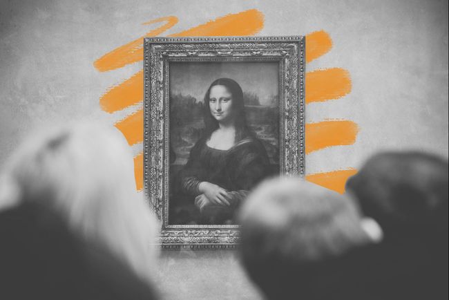 Mona Lisa at the Louvre