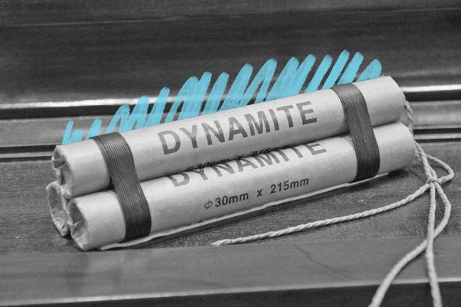 Dynamite sticks