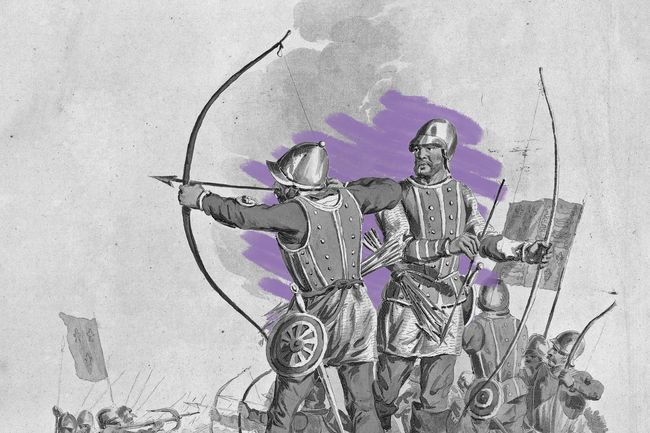 Medieval English archers