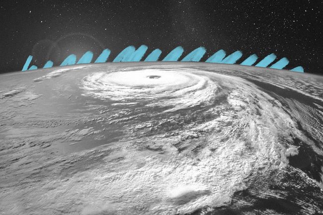 Hurricane the Atlantic