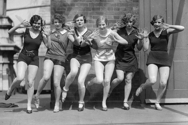 Dancing the Charleston, circa 1926