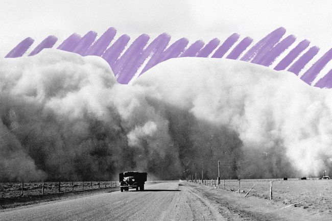 Dust cloud, 1936