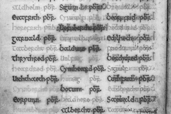Durham Liber Vitae, circa 840 CE
