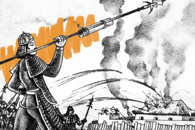 Incendiary arrows in China
