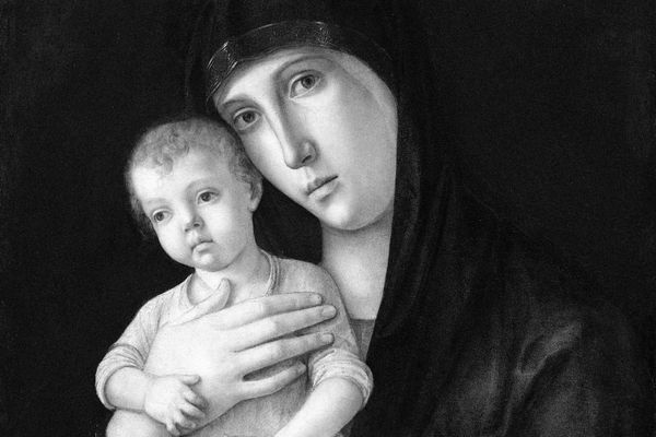 Madonna and child, circa 1480