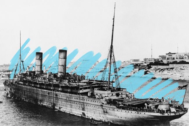 RMS Carmania, WWI