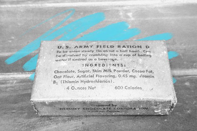 WWII Ration D bar