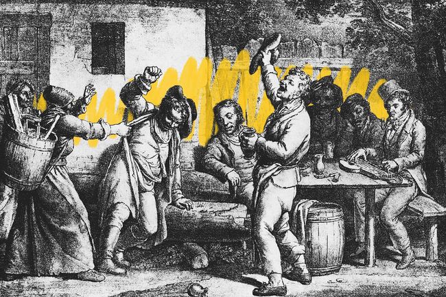 Workers celebrate "Saint Monday"