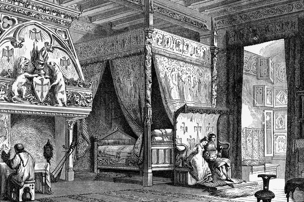 Dwelling room, 14th century