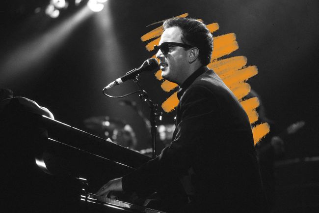 Billy Joel live in concert in Hamburg, Germany, 1990